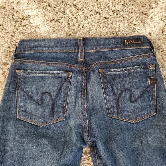 Vintage Citizens of Humanity Kelly #001 Stretch Low Waist Bootcut Jeans - Picture 4 of 12